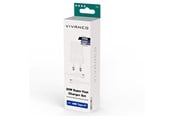 Telefon - Adapter i Ładowarka - Vivanco Fast USB-C PD 20W Charger + USB-C cable 1.2m White - 4008928642087