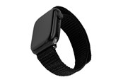 Smartwatch - akcesoria - FIXED Nylon Strap for Apple Watch 42/44/45mm Black - FIXNST2-434-BK