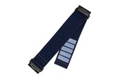 Smartwatch - akcesoria - FIXED Nylon Strap for Garmin QuickFit 22 mm D-Blue - FIXNST2-QF22MM-DBL