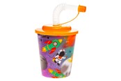 Zabawki - LG-Imports Cup with Lid and Straw Space 12pcs. - 8175