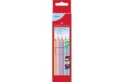Przybory do pisania i rysowania - Faber-Castell Col. pencil Jumbo Grip Pastel box 5x - 110991