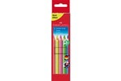 Przybory do pisania i rysowania - Faber-Castell Col. pencil Jumbo Grip Neon box 5x - 110994