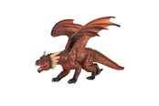 Figurki - Mojo Fantasy Fire Dragon with Moving Jaw - 387253