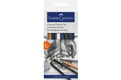 Przybory do pisania i rysowania - Faber-Castell Drawing Set Charcoal - 114002