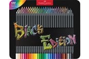 Przybory do pisania i rysowania - Faber-Castell Colour Pencils Black Edition tin 100x - 116490