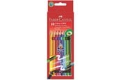Przybory do pisania i rysowania - Faber-Castell Colour pencils erasable Grip set 10x - 116613