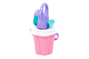 Zabawki na zewnatrz - Cavallino Toys Cavallino XL Classic Bucket Set Pink 5 pcs. - 9513WD01