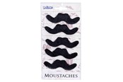 Zabawki - Boland Stick-on mustaches 5 pcs. - 54414
