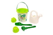 Zabawki na zewnatrz - Cavallino Toys Cavallino Safari XL Bucket Set with Sand Molds Dino 8pcs. - 9631SF01