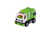 Samochody i pojazdy - Cavallino Toys Cavallino My First Garbage Truck Green 19cm - 2604CN01