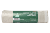 Narzedzia ogrodnicze - G.Funder Garbage bags with drawstring closure 100 liters 10 bags per roll clear plastic - heavy-duty quality - 5701137101008