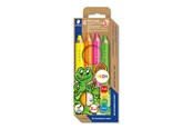 Kreatywne gry - Staedtler Col. pencil NJ neon 4pc 100% PEFC - 140 C4P1
