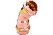 Rury cisnieniowe i zlaczki - Viega profipress g elbow 45° 35 345648 - 345648