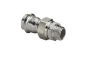 Rury cisnieniowe i zlaczki - Viega sanpress inox adapter union 15 x 1/2" - 438258