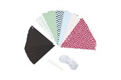 Zabawki - Goki Cardboard Chalk Bunting 5m - 60711