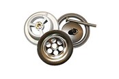 Czesci zamienne i akcesoria montazowe - Viega Bottom valve 1 1/4'' split for hand washing with plug Chrome - 101299