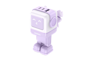 Telefon - Adapter i Ladowarka - UGREEN Uno Charger 65W (Purple) - 35291