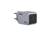 Telefon - Adapter i Ladowarka - UGREEN Nexode Pro 45w Dual Usb-C Gan Fast Charger - Black - 35008