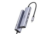 Stacja dokujaca - UGREEN 7-in-1 USB-C Hub - HDMI - Gray - 90568