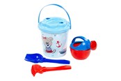 Zabawki na zewnatrz - Cavallino Toys Cavallino XL Bucket Set Blue 5 pcs. - 9309WD01
