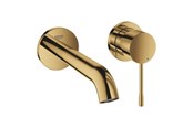 Baterie i armatura - Grohe Essence 2-hole basin mixer M-Size Polished Cool Sunrise - 19408GL1