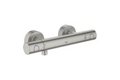 Baterie i armatura - Grohe Grohtherm 1000 Cosmopolitan M Thermostatic battery for shower Supersteel - 34065DC2