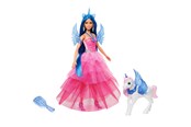 Lalki i akcesoria - Barbie Touch of Magic Sapphire Alicorn Doll - HRR16