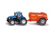 Samochody i pojazdy - SIKU 1:50 Tractor With Single Axle Vacuum Tanker - 313-1945