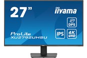 Monitor - 27" iiyama ProLite XU2792UHSU-B6 - 3840x2160 - 60Hz - IPS - 15W USB-C - XU2792UHSU-B6