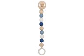 Akcesoria dla niemowląt - Goki Wooden Pacifier Chain Star - 65241
