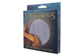 Drobiazgi - FaNaTtik - The Lord of the Rings Set of 4 Embossed Metal Coasters - Coaster - THG-COASTLOTR