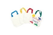 Artykuly Artystyczne & Rzemieslnicze - Colorations - Cotton Carrier Bag Set of 12 - CANVAS