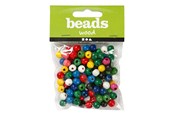 Kreatywne gry - Creativ Company Wooden Beads Various Colors 150pcs. - 570499