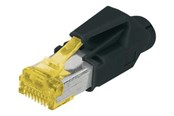 Kabel sieciowy - DIGITUS ASSMANN network connector - Czarny - A-MO6A 8/8 HRS