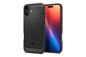 Telefon - Pokrowiec i etui - Spigen Rugged Armor MagSafe - matte black - iPhone 16 - ACS08214