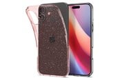 Telefon - Pokrowiec i etui - Spigen Liquid Crystal Glitter - Rose Quartz - iPhone 16 - ACS08193