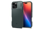 Telefon - Pokrowiec i etui - Spigen Optik Armor MagSafe - abyss green - iPhone 16 Pro - ACS08150