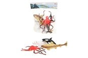 Figurki - Toi-Toys Animal World Sea Creatures Deluxe 5pcs. - 34925A