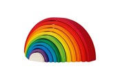 Zabawki dla niemowlat - Goki Rainbow Building Blocks 11 pcs. - 58478