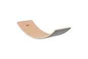 Zabawki dla niemowlat - Goki Wooden Balance Board Wave with Felt 82cm - 59968