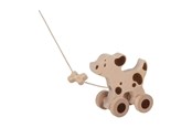Zabawki dla niemowlat - Goki Wooden Pull Animal Dog - 54863