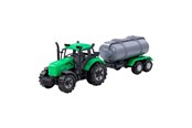Samochody i pojazdy - Cavallino Toys Cavallino Tractor with Tank Truck Green Scale 1:3 - 1276FM04