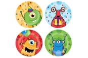 Zabawki - Haza Witbaard Monster Party plates 8 pcs. - 437850