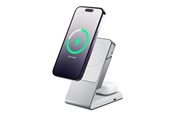 Telefon - Adapter i Ładowarka - ALOGIC Matrix wireless charging stand - 2-in-1 - magnetic - 15 Watt - MSCDDWH