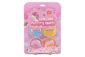Kreatywne gry - Johntoy Unicorn Putty Party 4pcs - 24525
