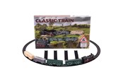 Samochody i pojazdy - Johntoy Steam Train Playset 19 pieces. - 26994