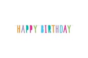 Zabawki - Haza Witbaard Letter garland Happy Birthday 6mtr. - 439506