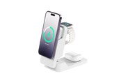Telefon - Adapter i Ładowarka - ALOGIC Matrix ULTIMATE 3-in-1 Wireless Charger with 5.000mAh MagSafe Power Bank - MFPB5KM-EU