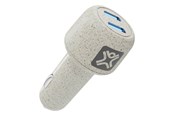 Telefon - Adapter i Ladowarka - XtremeMac 45W Double Type-C Car Charger - XGR-2CPD-03