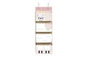 Pokój dzieciecy - 3 Sprouts - Hanging Wall Organizer - White Llama - IWOLLM